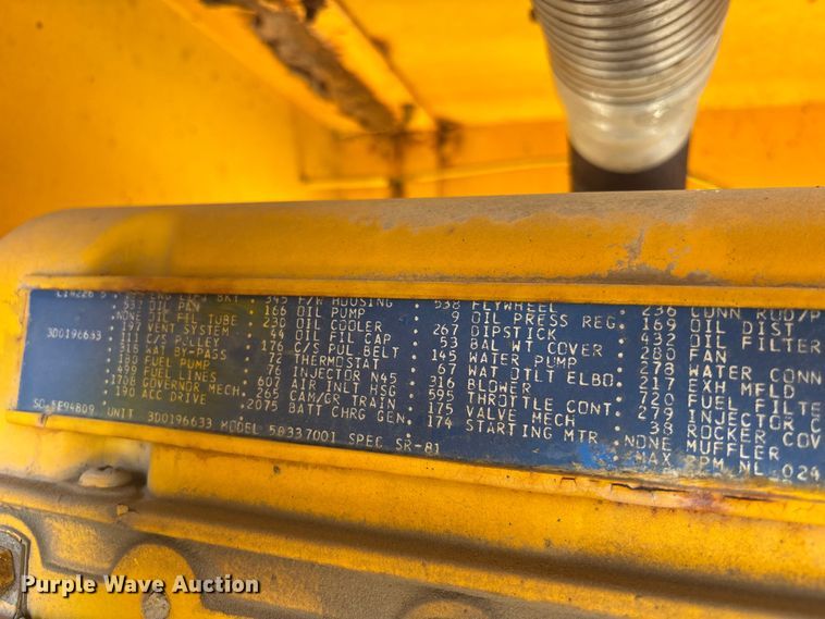 image for item EA4564 1985 Ingram 9-2800-P pneumatic roller