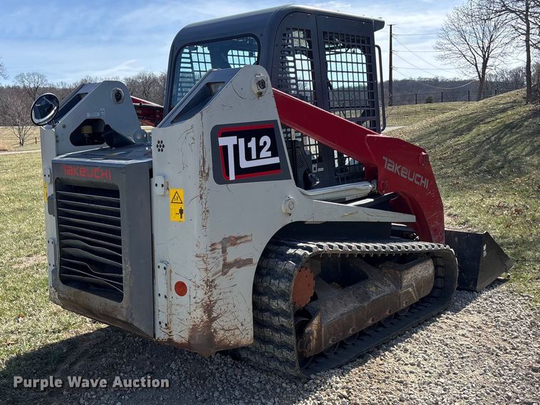 image for item EA4567 2015 Takeuchi TL12 tracked skid steer loader