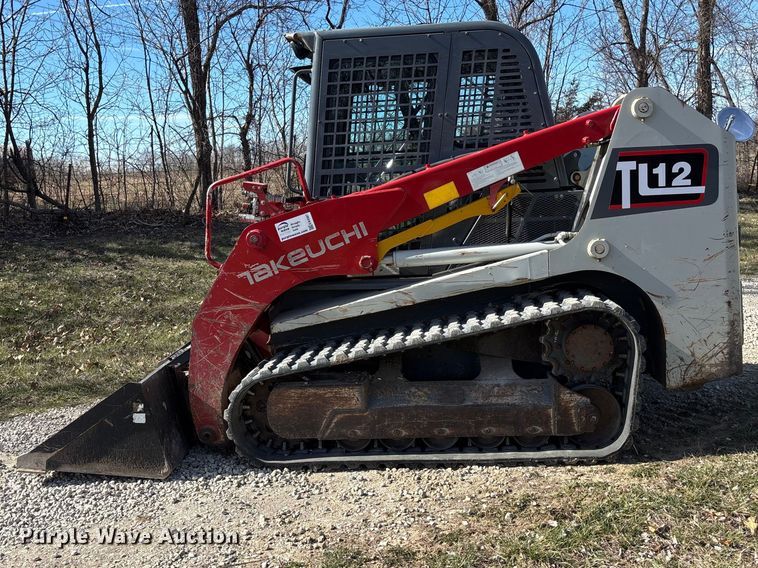 image for item EA4567 2015 Takeuchi TL12 tracked skid steer loader