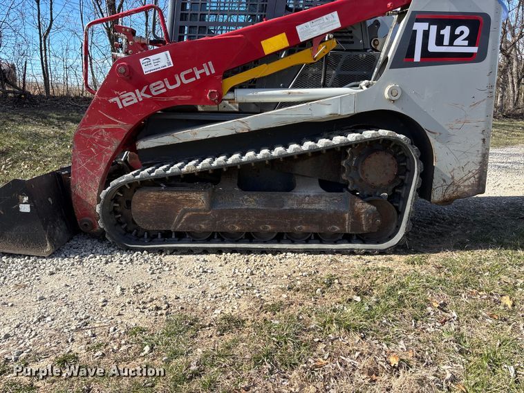 image for item EA4567 2015 Takeuchi TL12 tracked skid steer loader