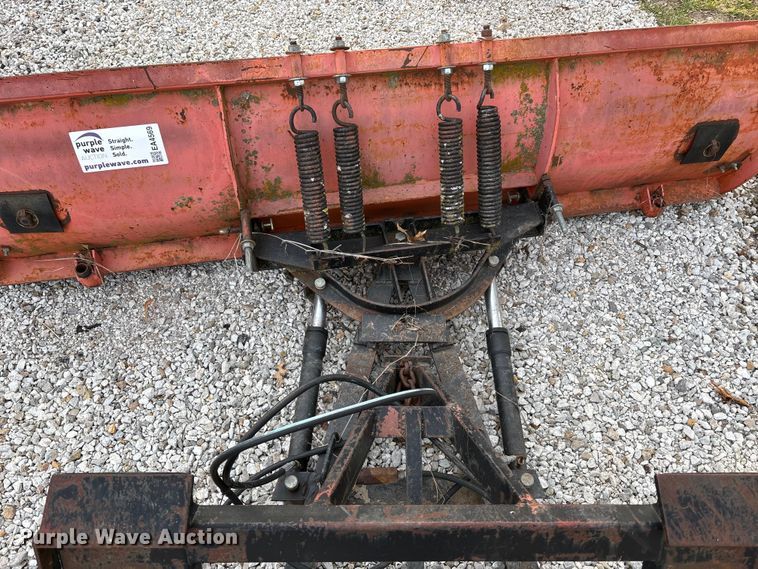 image for item EA4569 Skid steer snow plow