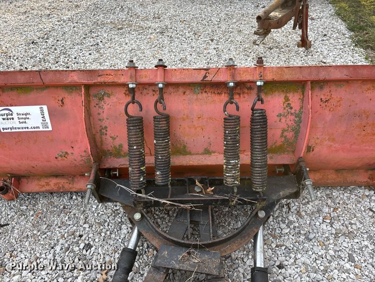 image for item EA4569 Skid steer snow plow