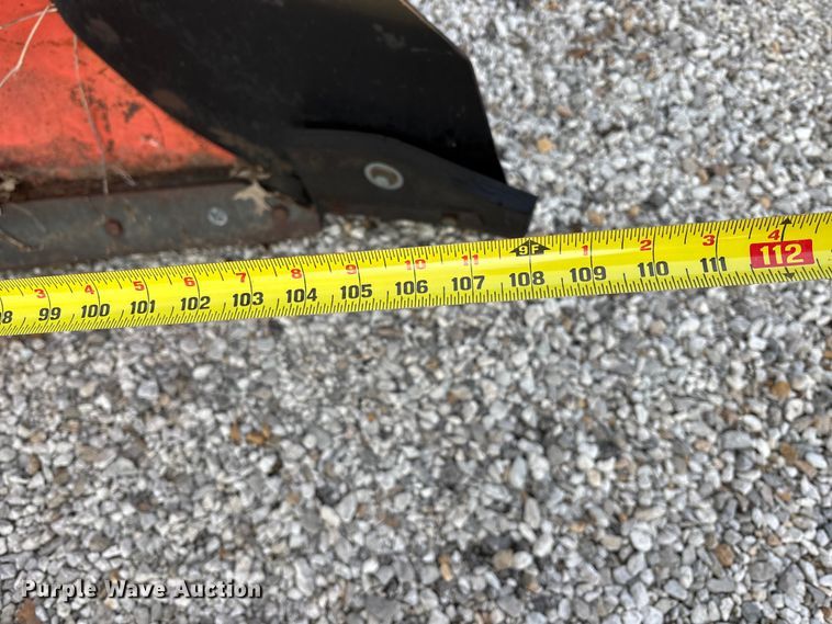 image for item EA4569 Skid steer snow plow