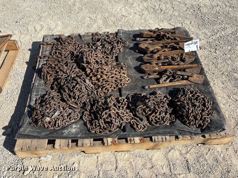 image for item EA4665 (10) chains and chain binders