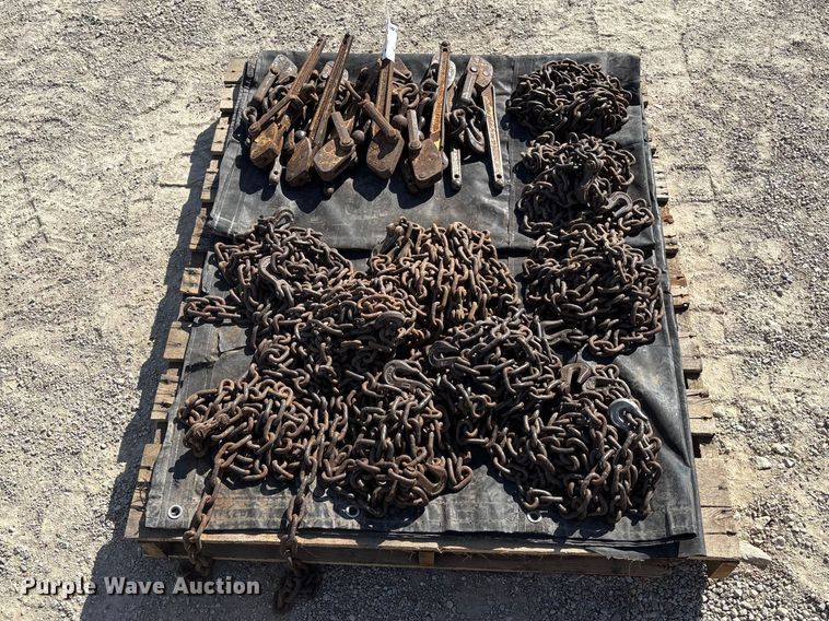 image for item EA4665 (10) chains and chain binders