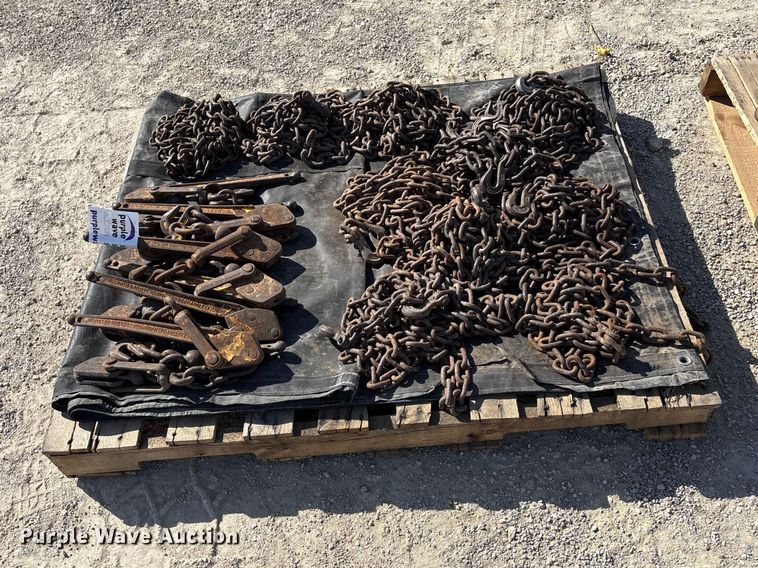 image for item EA4665 (10) chains and chain binders