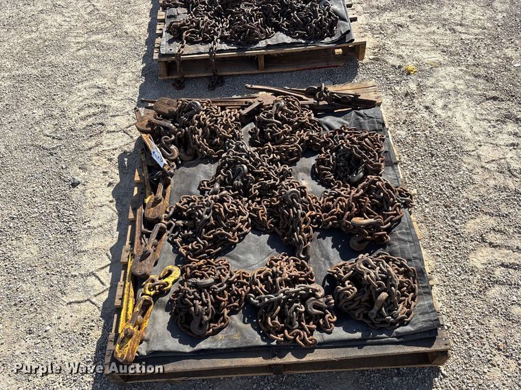 image for item EA4666 (10) chains and chain binders