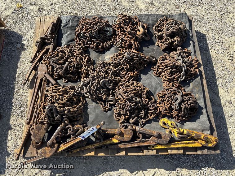 image for item EA4666 (10) chains and chain binders