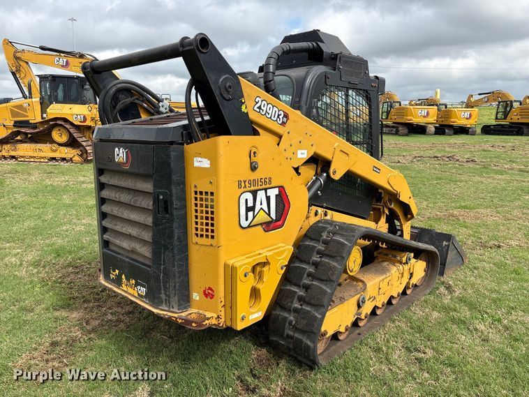 image for item EA7213 2020 Caterpillar 299D3 XE forestry tracked skid steer loader