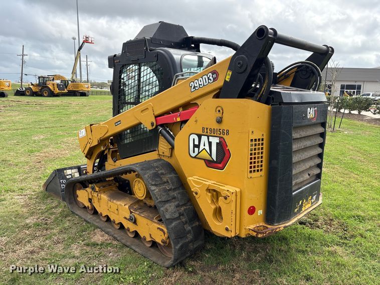 image for item EA7213 2020 Caterpillar 299D3 XE forestry tracked skid steer loader