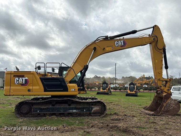 image for item EA7214 2021 Caterpillar 336 excavator