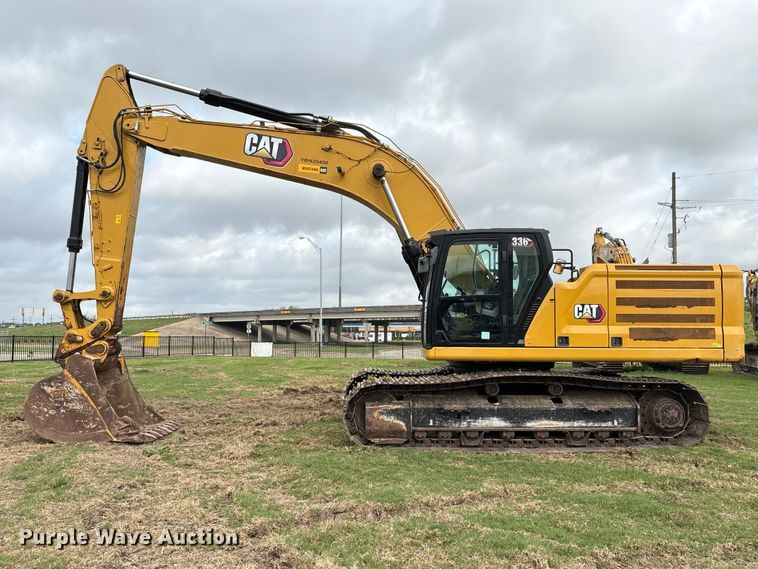 image for item EA7214 2021 Caterpillar 336 excavator