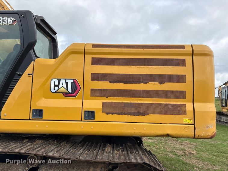image for item EA7214 2021 Caterpillar 336 excavator