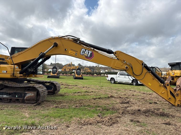 image for item EA7214 2021 Caterpillar 336 excavator