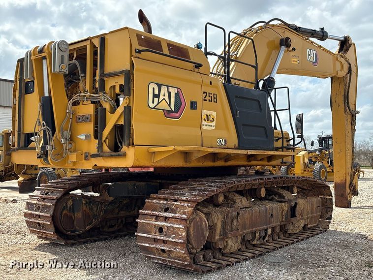 image for item EA7223 2021 Caterpillar 374 excavator