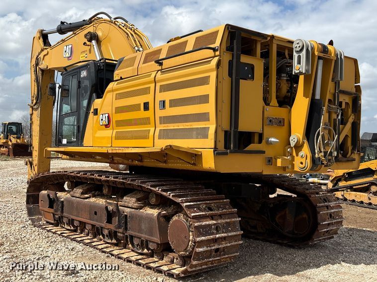 image for item EA7223 2021 Caterpillar 374 excavator