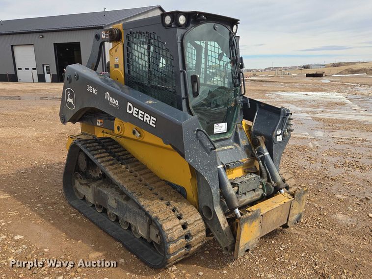 image for item EB1368 2021 John Deere 331G tracked skid steer loader