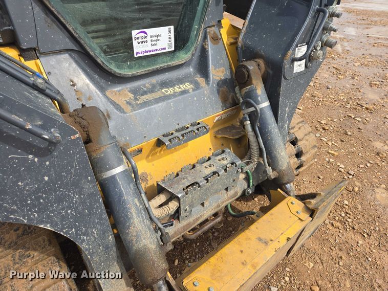 image for item EB1368 2021 John Deere 331G tracked skid steer loader