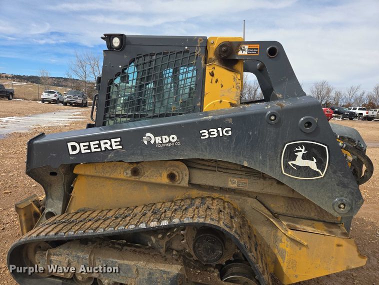 image for item EB1368 2021 John Deere 331G tracked skid steer loader