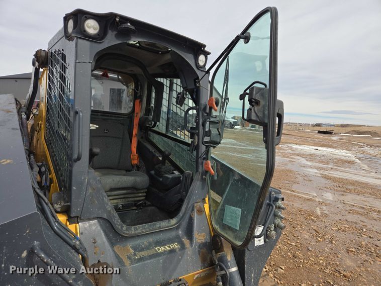 image for item EB1368 2021 John Deere 331G tracked skid steer loader