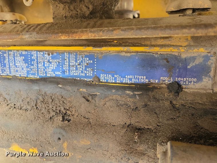 image for item EB1371 1972 Clark Michigan 75B wheel loader