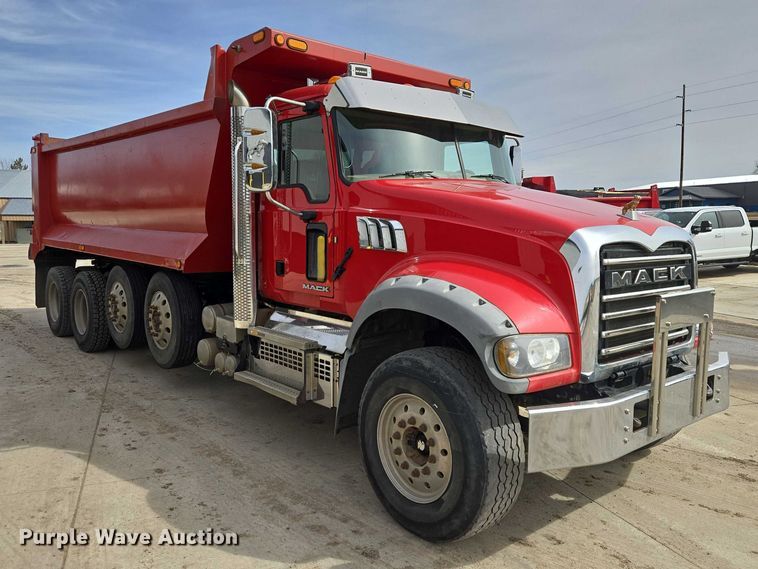 image for item EB1373 2018 Mack Granite GU713 dump truck