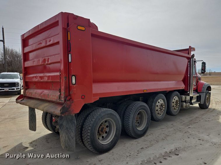 image for item EB1373 2018 Mack Granite GU713 dump truck