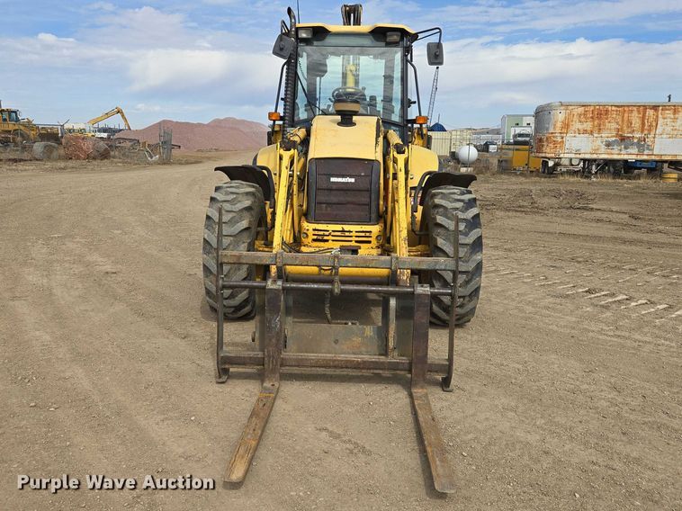 image for item EB1380 2006 Komatsu WB150 AWS backhoe