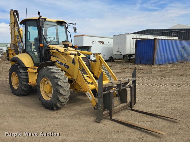 image for item EB1380 2006 Komatsu WB150 AWS backhoe