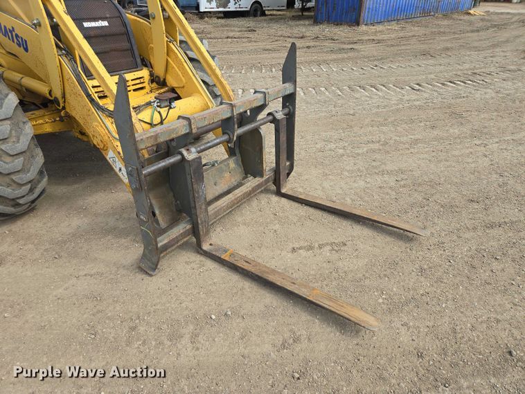 image for item EB1380 2006 Komatsu WB150 AWS backhoe
