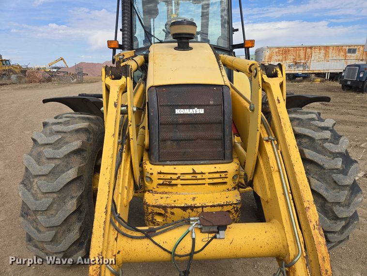 image for item EB1380 2006 Komatsu WB150 AWS backhoe