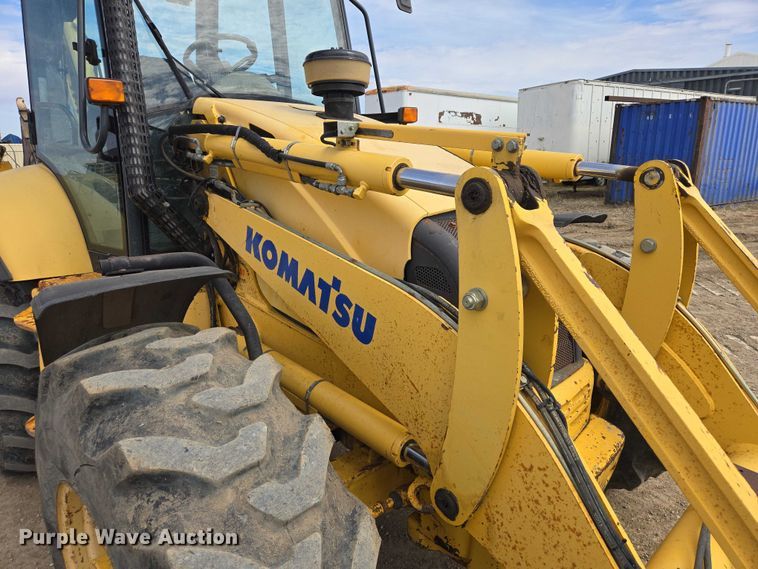 image for item EB1380 2006 Komatsu WB150 AWS backhoe