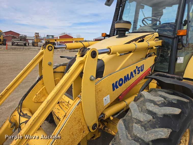 image for item EB1380 2006 Komatsu WB150 AWS backhoe