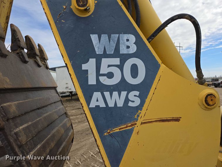 image for item EB1380 2006 Komatsu WB150 AWS backhoe
