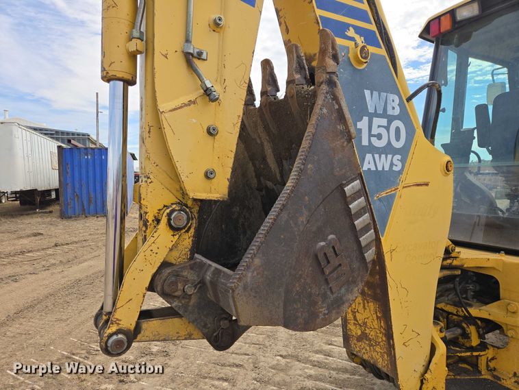 image for item EB1380 2006 Komatsu WB150 AWS backhoe