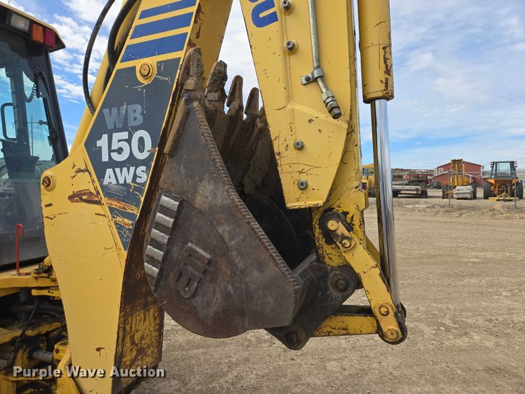 image for item EB1380 2006 Komatsu WB150 AWS backhoe