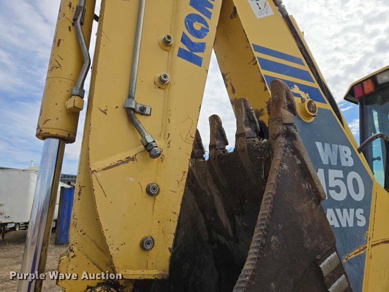 image for item EB1380 2006 Komatsu WB150 AWS backhoe