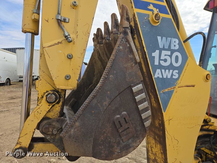 image for item EB1380 2006 Komatsu WB150 AWS backhoe
