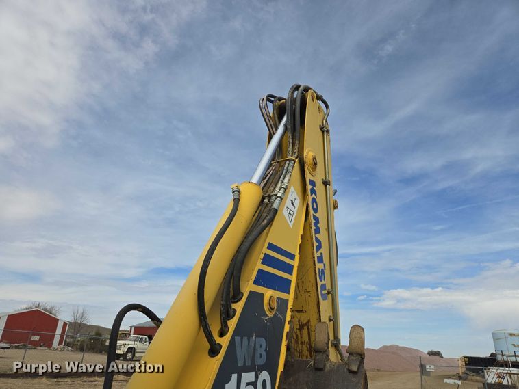 image for item EB1380 2006 Komatsu WB150 AWS backhoe