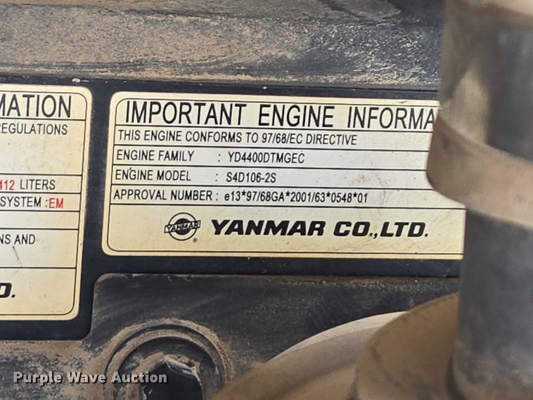 image for item EB1380 2006 Komatsu WB150 AWS backhoe