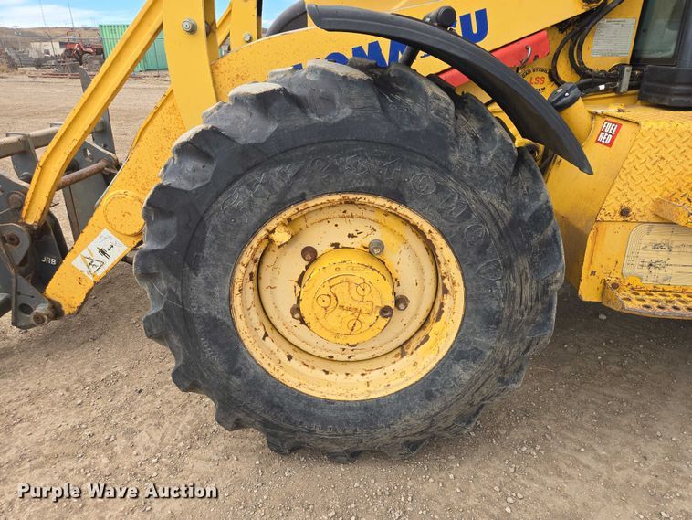 image for item EB1380 2006 Komatsu WB150 AWS backhoe