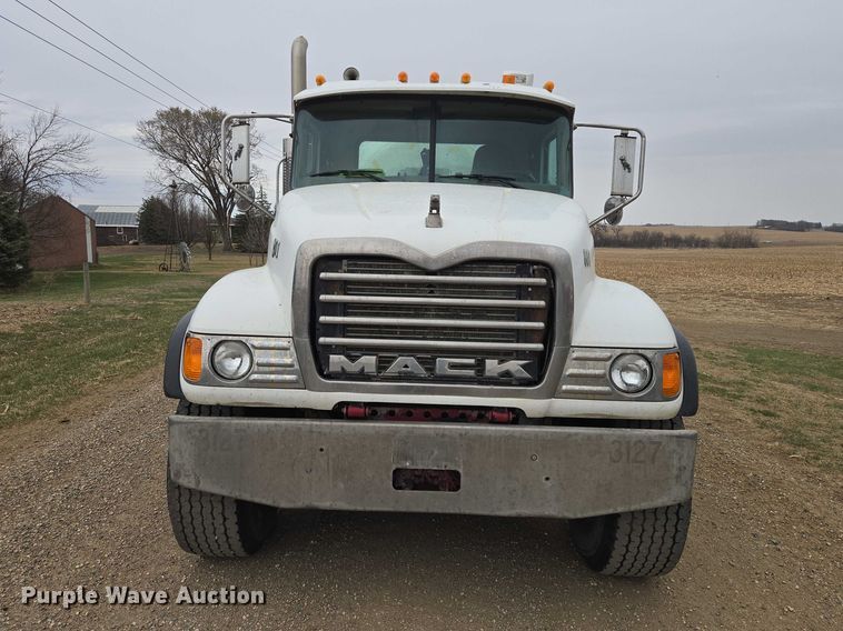image for item EB1387 2004 Mack Granite CV713 ready mix truck