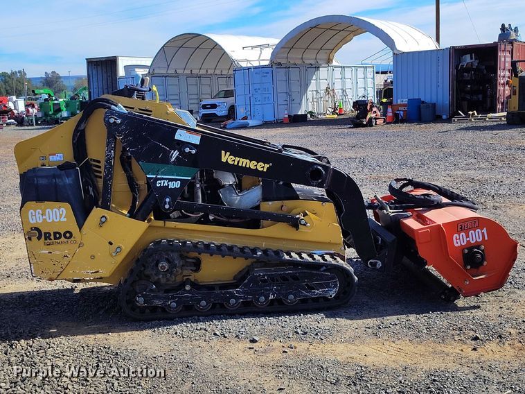 image for item EC8289 2019 Vermeer CTX100 compact utility loader