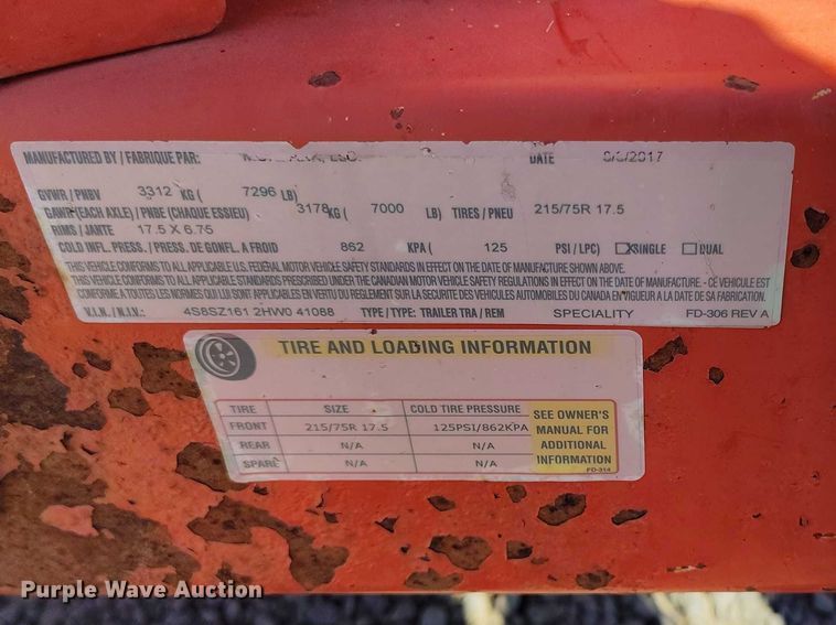 image for item EC8292 2017 Morbark Beever M15RX wood chipper