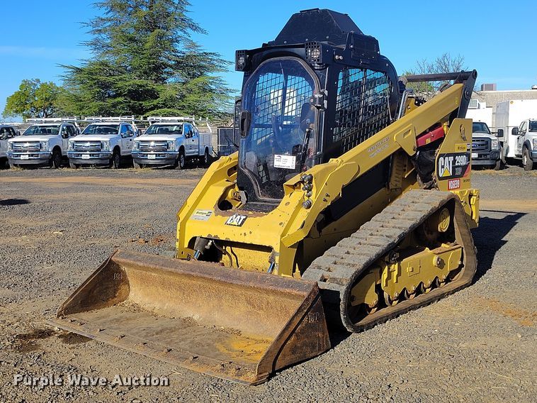 image for item EC8295 2019 Caterpillar 299D2 XHP tracked skid steer loader