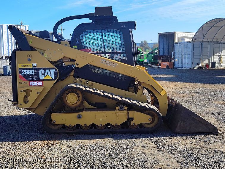 image for item EC8295 2019 Caterpillar 299D2 XHP tracked skid steer loader