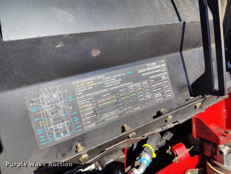 image for item EC8297 2020 Toro TX 1000 Dingo Wide Track compact utility loader