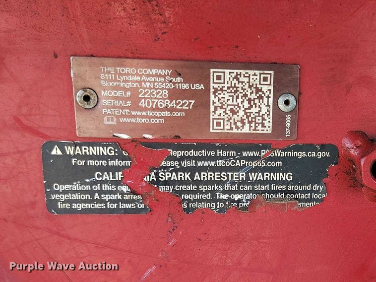 image for item EC8297 2020 Toro TX 1000 Dingo Wide Track compact utility loader