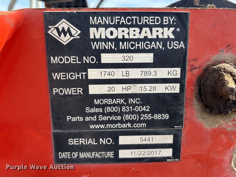 image for item EC8298 2017 MorBark Boxer 320 compact utility loader