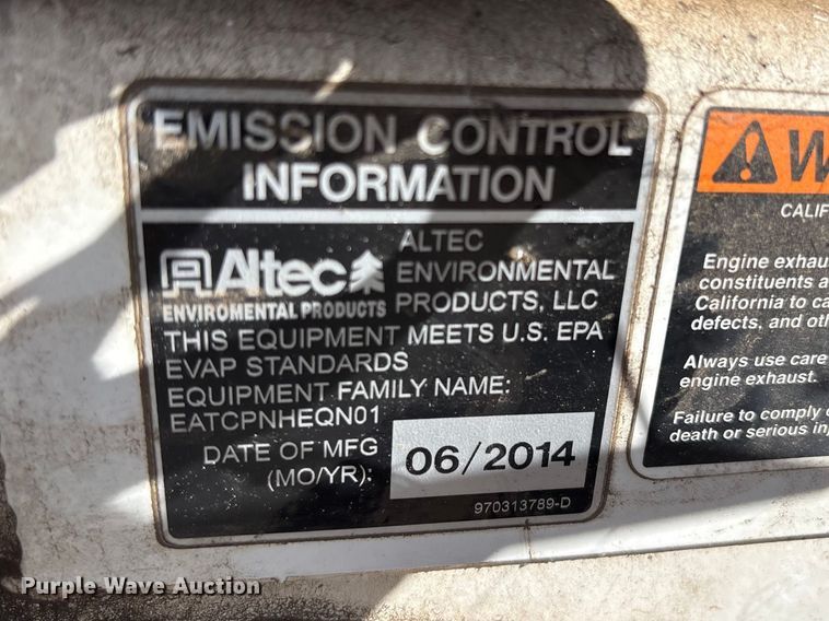 image for item EC8305 2016 Altec DSC6 wood chipper